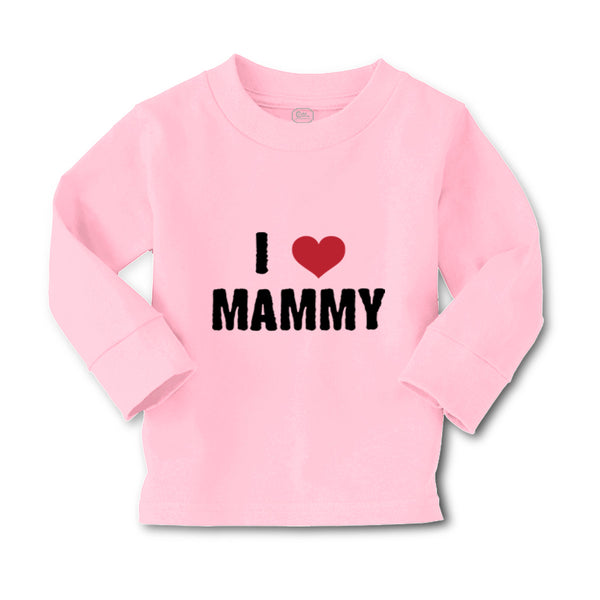 Baby Clothes I Love Heart Mammy Mom Mothers Day Boy & Girl Clothes Cotton - Cute Rascals