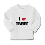 Baby Clothes I Love Heart Mammy Mom Mothers Day Boy & Girl Clothes Cotton - Cute Rascals