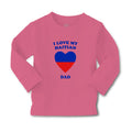 Baby Clothes I Love My Haitian Dad Countries Boy & Girl Clothes Cotton