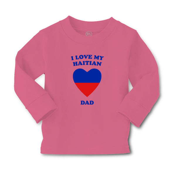 Baby Clothes I Love My Haitian Dad Countries Boy & Girl Clothes Cotton - Cute Rascals