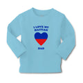 Baby Clothes I Love My Haitian Dad Countries Boy & Girl Clothes Cotton