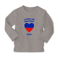 Baby Clothes I Love My Haitian Dad Countries Boy & Girl Clothes Cotton