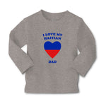 Baby Clothes I Love My Haitian Dad Countries Boy & Girl Clothes Cotton - Cute Rascals