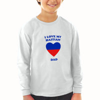 Baby Clothes I Love My Haitian Dad Countries Boy & Girl Clothes Cotton - Cute Rascals