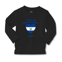 Baby Clothes I Love My Salvadoran Dad Countries Boy & Girl Clothes Cotton - Cute Rascals