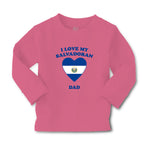 Baby Clothes I Love My Salvadoran Dad Countries Boy & Girl Clothes Cotton - Cute Rascals