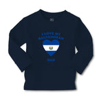 Baby Clothes I Love My Salvadoran Dad Countries Boy & Girl Clothes Cotton - Cute Rascals