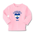 Baby Clothes I Love My Salvadoran Dad Countries Boy & Girl Clothes Cotton
