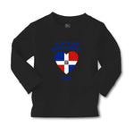 Baby Clothes I Love My Dominican Dad Countries Boy & Girl Clothes Cotton - Cute Rascals