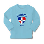 Baby Clothes I Love My Dominican Dad Countries Boy & Girl Clothes Cotton - Cute Rascals
