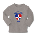 Baby Clothes I Love My Dominican Dad Countries Boy & Girl Clothes Cotton
