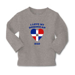 Baby Clothes I Love My Dominican Dad Countries Boy & Girl Clothes Cotton - Cute Rascals
