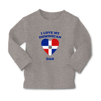 Baby Clothes I Love My Dominican Dad Countries Boy & Girl Clothes Cotton - Cute Rascals
