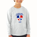 Baby Clothes I Love My Dominican Dad Countries Boy & Girl Clothes Cotton - Cute Rascals