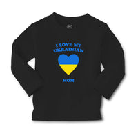 Baby Clothes I Love My Ukrainian Mom Countries Boy & Girl Clothes Cotton - Cute Rascals