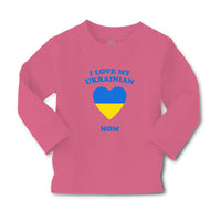 Baby Clothes I Love My Ukrainian Mom Countries Boy & Girl Clothes Cotton - Cute Rascals