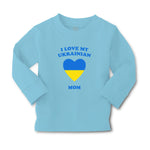 Baby Clothes I Love My Ukrainian Mom Countries Boy & Girl Clothes Cotton - Cute Rascals