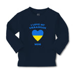 Baby Clothes I Love My Ukrainian Mom Countries Boy & Girl Clothes Cotton - Cute Rascals