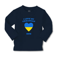 Baby Clothes I Love My Ukrainian Mom Countries Boy & Girl Clothes Cotton - Cute Rascals