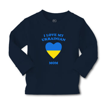 Baby Clothes I Love My Ukrainian Mom Countries Boy & Girl Clothes Cotton