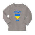 Baby Clothes I Love My Ukrainian Mom Countries Boy & Girl Clothes Cotton