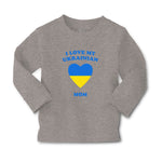 Baby Clothes I Love My Ukrainian Mom Countries Boy & Girl Clothes Cotton - Cute Rascals