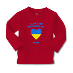 Baby Clothes I Love My Ukrainian Mom Countries Boy & Girl Clothes Cotton - Cute Rascals