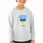 Baby Clothes I Love My Ukrainian Mom Countries Boy & Girl Clothes Cotton - Cute Rascals