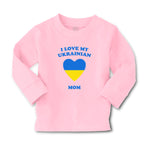 Baby Clothes I Love My Ukrainian Mom Countries Boy & Girl Clothes Cotton - Cute Rascals