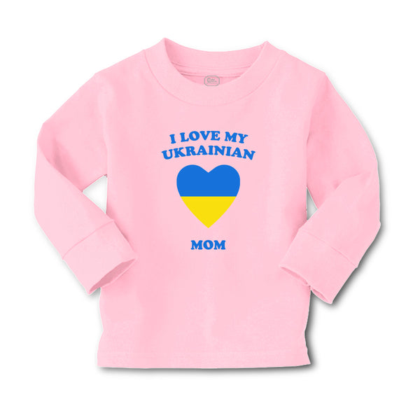 Baby Clothes I Love My Ukrainian Mom Countries Boy & Girl Clothes Cotton - Cute Rascals