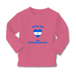 Baby Clothes Love Me I'M Nicaraguan Countries Boy & Girl Clothes Cotton - Cute Rascals