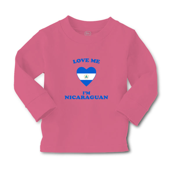 Baby Clothes Love Me I'M Nicaraguan Countries Boy & Girl Clothes Cotton - Cute Rascals