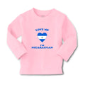 Baby Clothes Love Me I'M Nicaraguan Countries Boy & Girl Clothes Cotton