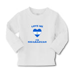 Baby Clothes Love Me I'M Nicaraguan Countries Boy & Girl Clothes Cotton - Cute Rascals