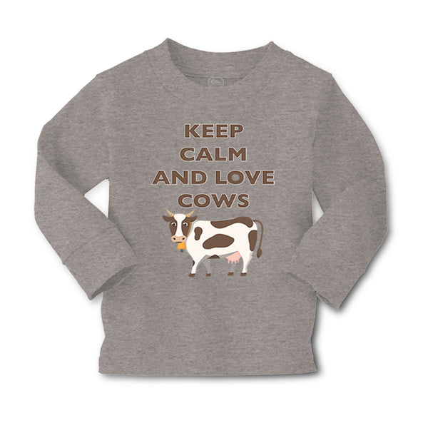 Baby Clothes Keep Calm and Love Cows Farm Boy & Girl Clothes Cotton - Cute Rascals