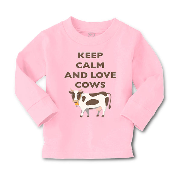 Baby Clothes Keep Calm and Love Cows Farm Boy & Girl Clothes Cotton - Cute Rascals