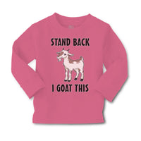 Baby Clothes Stand Back I Goat This Funny Farm Boy & Girl Clothes Cotton - Cute Rascals