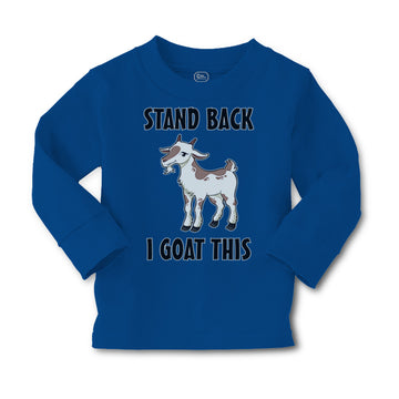 Baby Clothes Stand Back I Goat This Funny Farm Boy & Girl Clothes Cotton