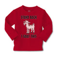 Baby Clothes Stand Back I Goat This Funny Farm Boy & Girl Clothes Cotton
