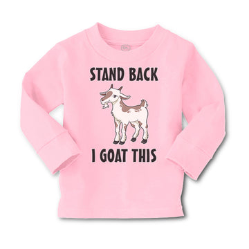 Baby Clothes Stand Back I Goat This Funny Farm Boy & Girl Clothes Cotton