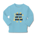 Baby Clothes Chicks Are All over Me Funny Humor Gag Style A Boy & Girl Clothes