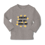 Baby Clothes Chicks Are All over Me Funny Humor Gag Style A Boy & Girl Clothes - Cute Rascals