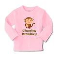Baby Clothes Chunky Monkey Animals Zoo Boy & Girl Clothes Cotton
