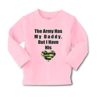 Baby Clothes The Army Has My Daddy but I Have His Heart Boy & Girl Clothes - Cute Rascals