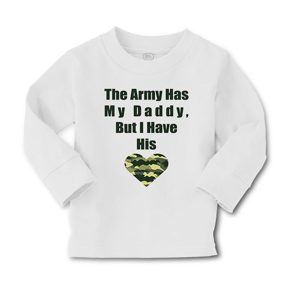 Baby Clothes The Army Has My Daddy but I Have His Heart Boy & Girl Clothes - Cute Rascals