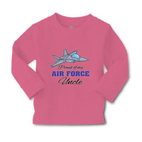Baby Clothes Proud of My Air Force Uncle Boy & Girl Clothes Cotton - Cute Rascals