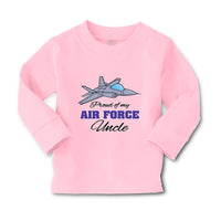 Baby Clothes Proud of My Air Force Uncle Boy & Girl Clothes Cotton - Cute Rascals
