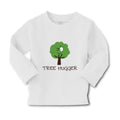 Baby Clothes Tree Hugger Style A Funny Humor Boy & Girl Clothes Cotton