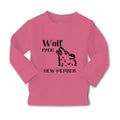 Baby Clothes Wolf Pack New Member Funny Humor Boy & Girl Clothes Cotton