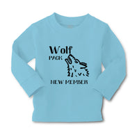 Baby Clothes Wolf Pack New Member Funny Humor Boy & Girl Clothes Cotton - Cute Rascals